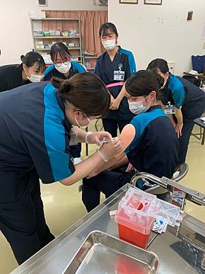 医療法人社団 協友会 吉川中央総合病院 新人研修の様子1