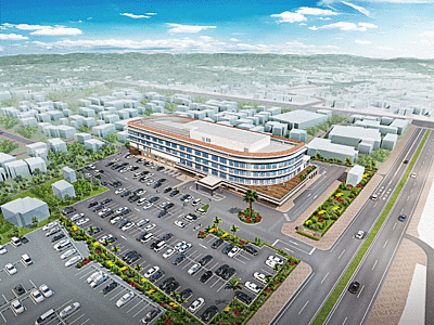 医療法人 徳洲会 館山病院 2022年新病院新築移転OPEN!館山市の目指す「海洋性リゾートタウン」のシンボルへ!